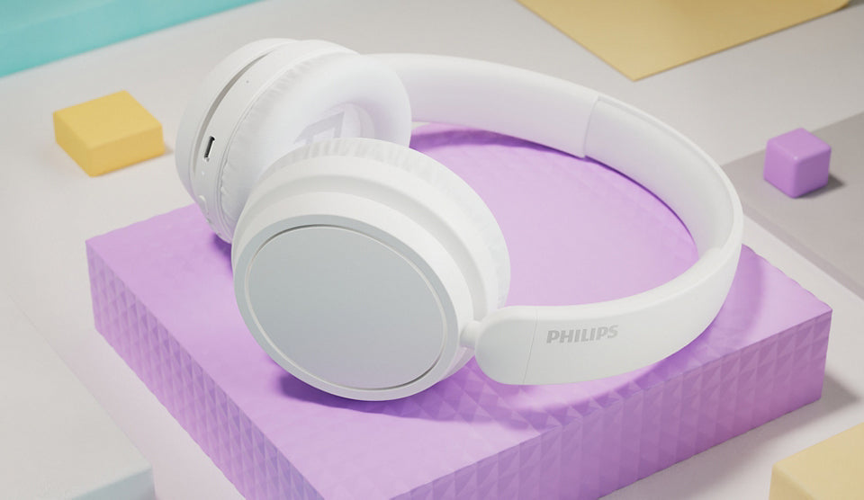 Philips 5000 series TAH5209WT/00 hovedtelefoner/headset Trådløs Opkald/musik Bluetooth Hvid