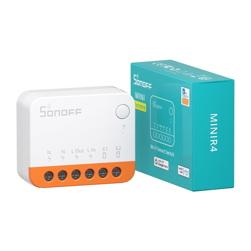 SONOFF MINIR4 (Extreme) Switch, 4-pakke