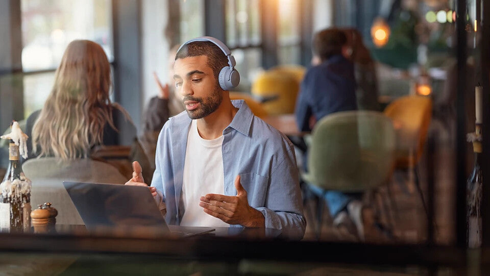 Philips TAH4000LB/00 hovedtelefoner/headset Trådløs Opkald/musik USB Type-C Bluetooth Lyse Blå