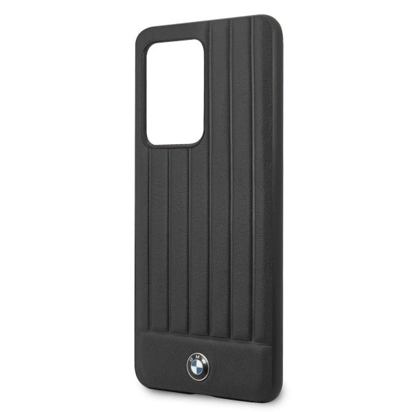 Etui hardcase BMW BMHCS69POCBK S20 Ultra G988 sort/sort Signatur