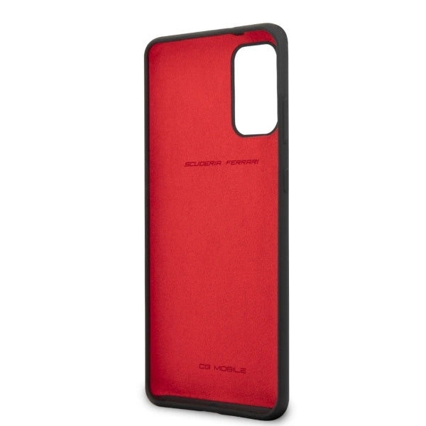 Ferrari Hardcase FESSIHCS67BK S20+ G985 sort/sort Silikon