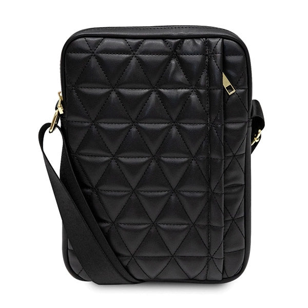 Guess Torba GUTB10QLBK 10" czarna/sort Quilted Tablet Bag