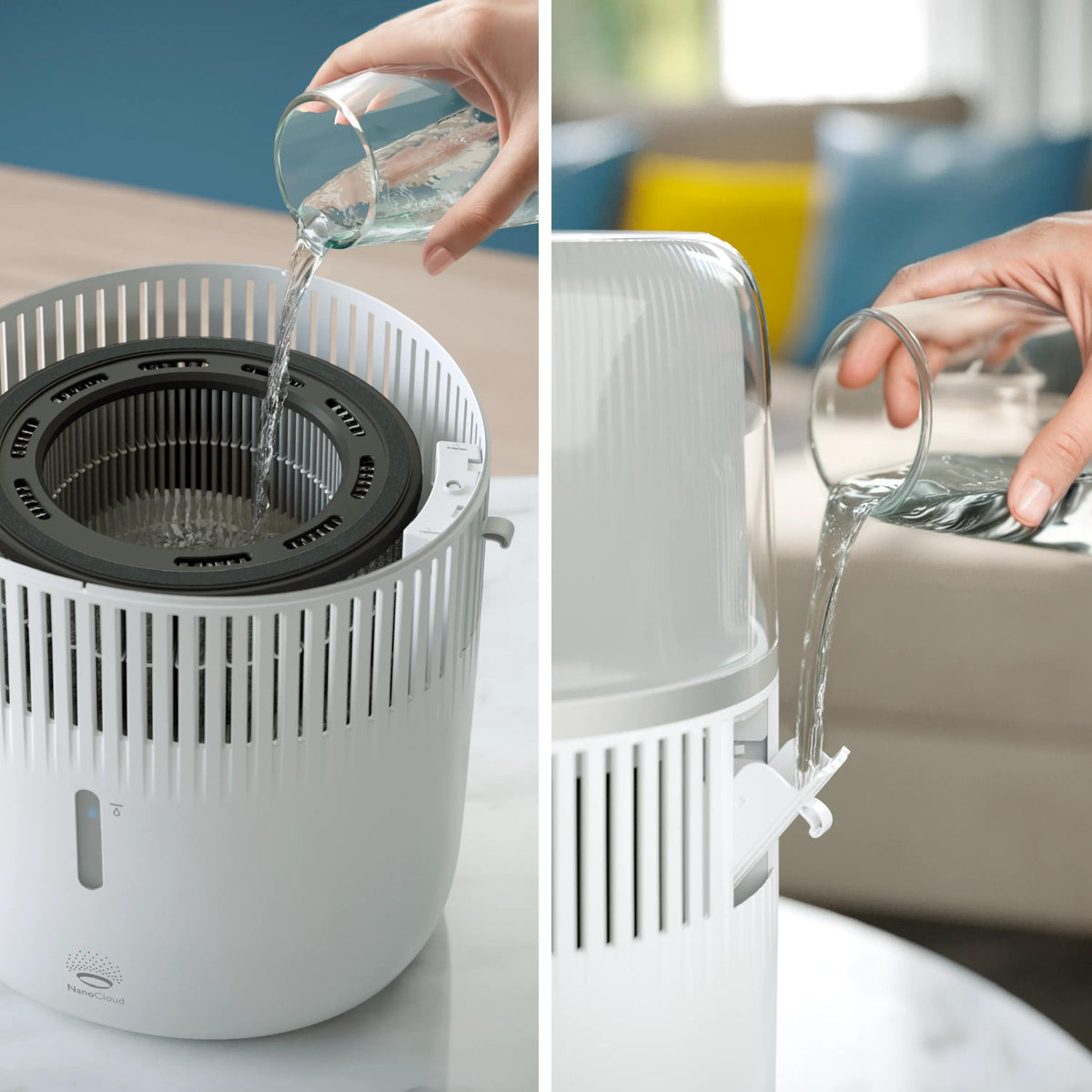 Philips Series 5000 HU5710 Aromaterapi-spreder/-luftfugter Sølv Hvid