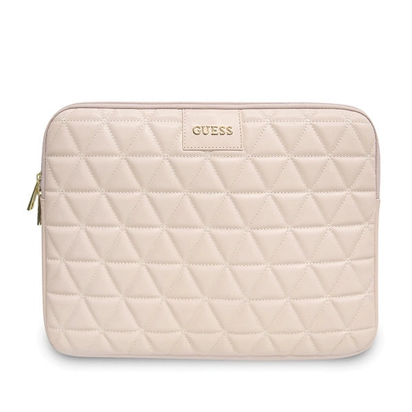 Guess Quilted cover til en 13" laptop - pink
