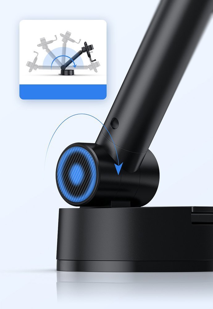 Baseus telescopic gravity car holder for the windshield black (SUYL-JY01)