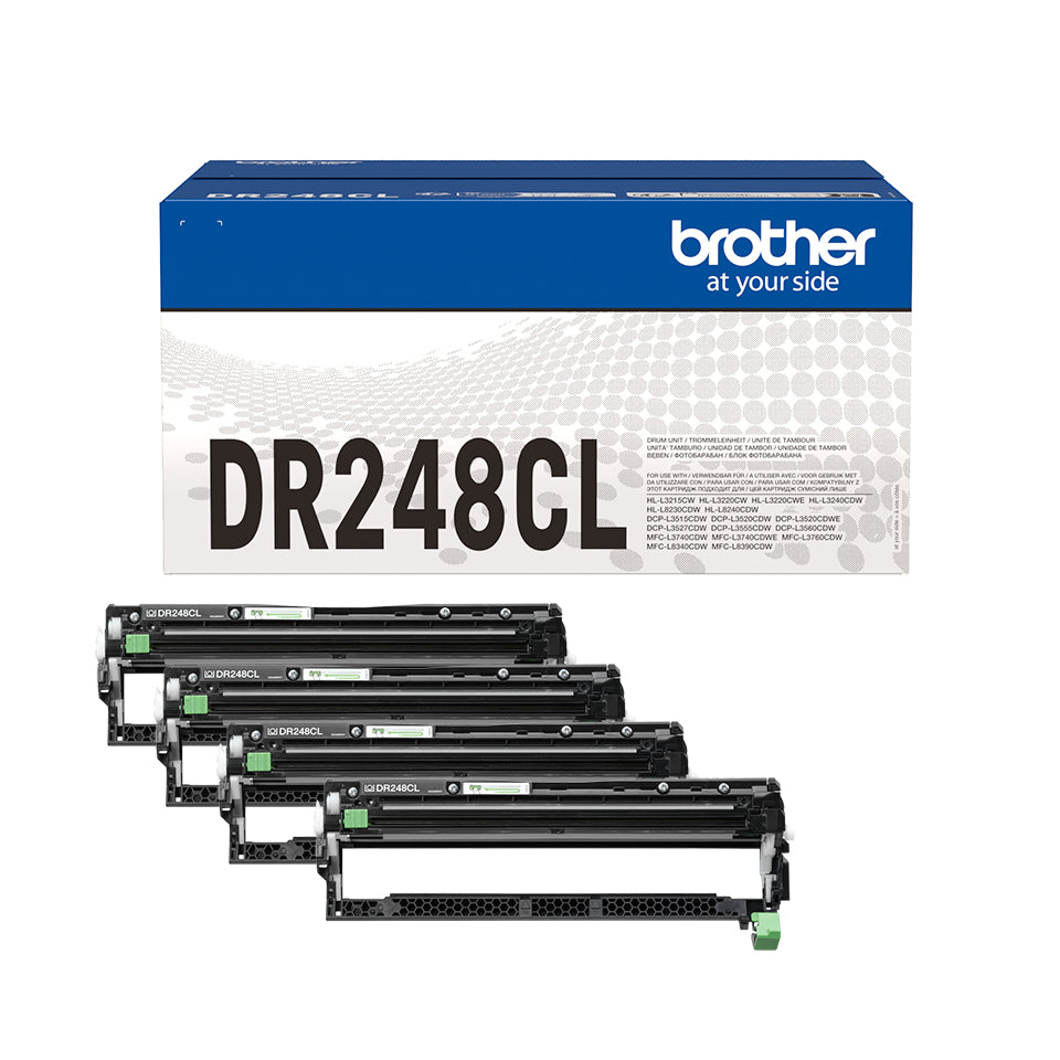 Brother DR-248CL printertromle Original 4 stk Multipakke