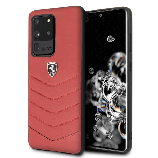 Ferrari Hardcase FEHQUHCS69RE S20 Ultra G988 rød/rød Heritage