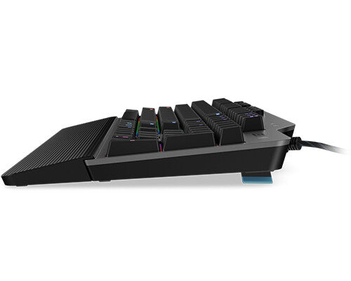 Lenovo Legion K500 tastatur Spil USB QWERTY US engelsk Sort, Grå