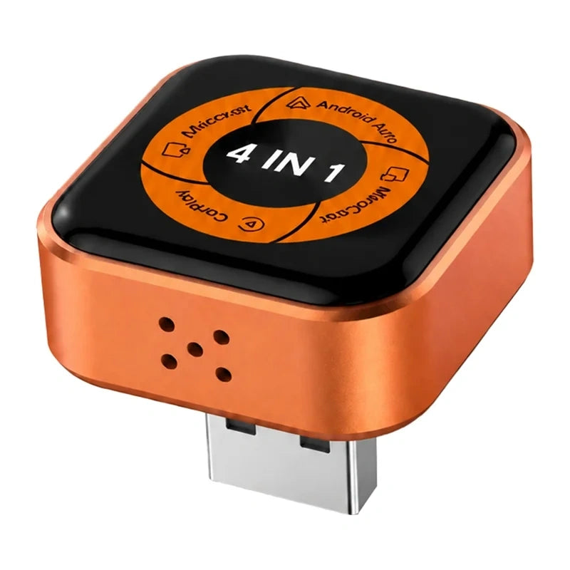 CARLINKIT Mini Ultra 6 trådløs adapter til CarPlay og Android Auto
