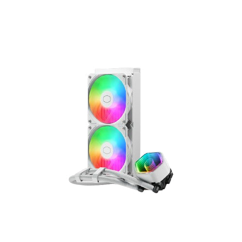 Cooler Master MasterLiquid 240 Core II Vandkøler 1-pack Hvid 120 mm