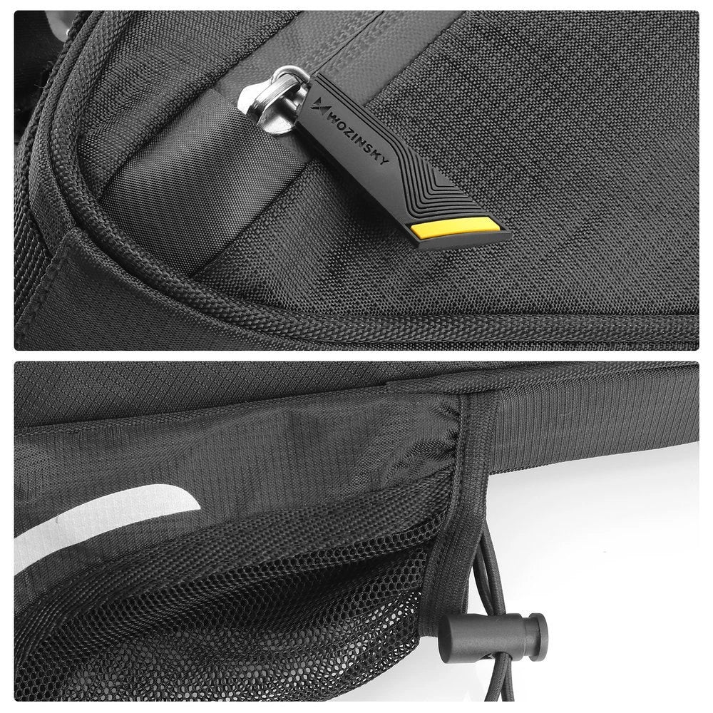 Wozinsky cykeltaske 1,5l under rammen sort (WBB23BK)