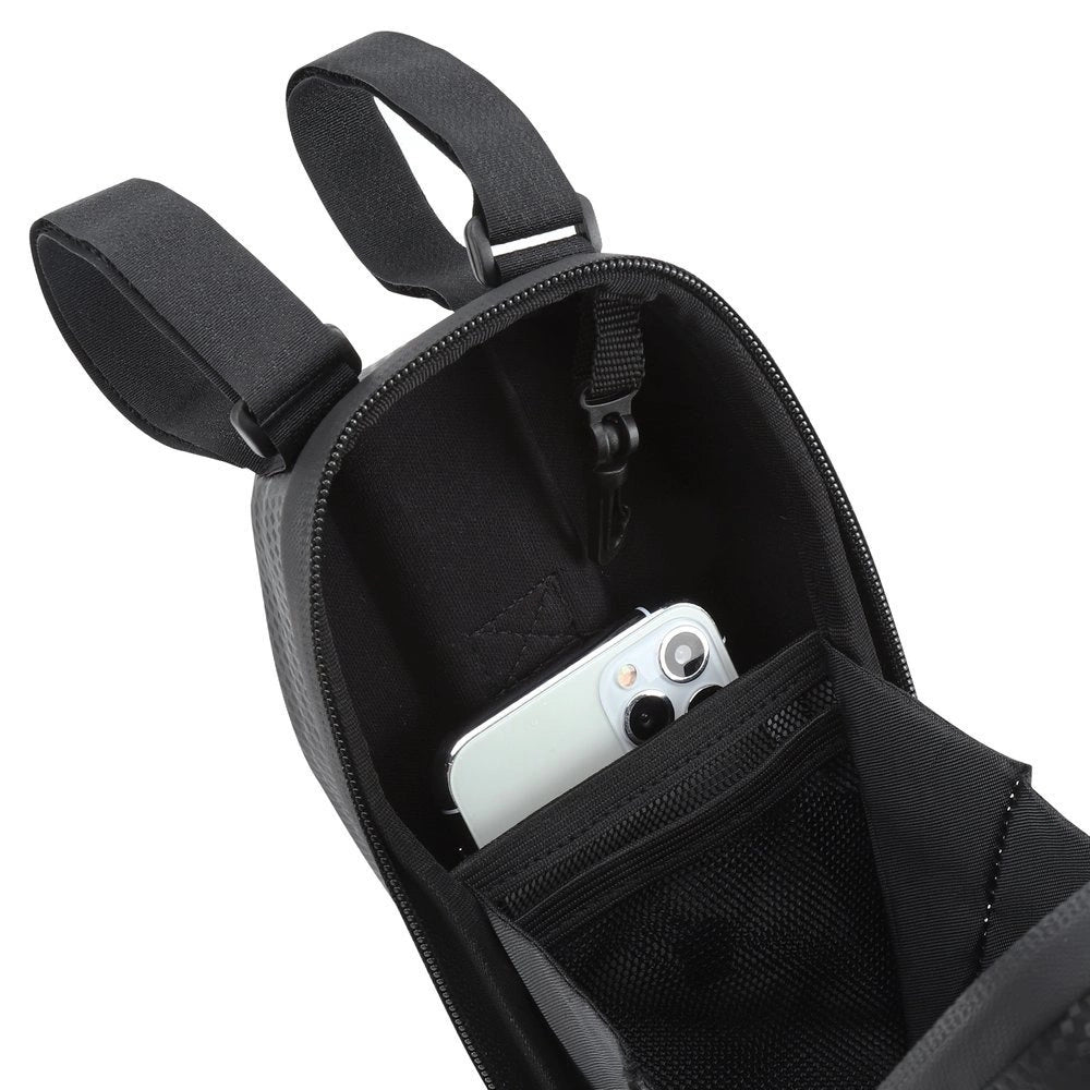 Wozinsky vandtæt scooter styresæk 2l styresæk sort (WSB3BK)