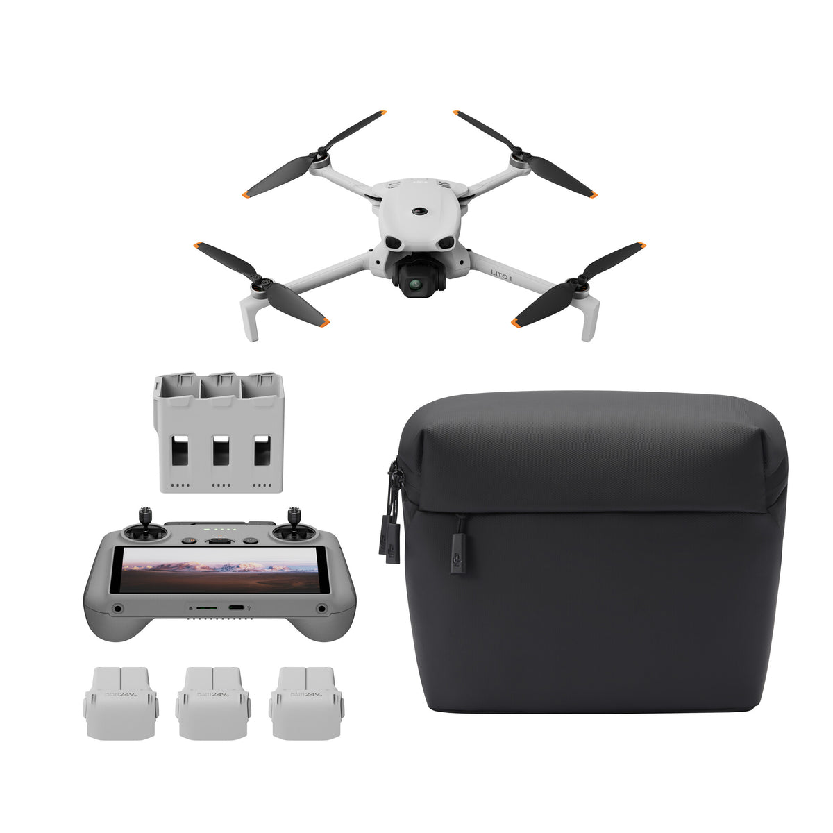 DJI Lito X1 Fly More Combo 4 rotors Quadcopter 48 MP 2788 mAh Grey