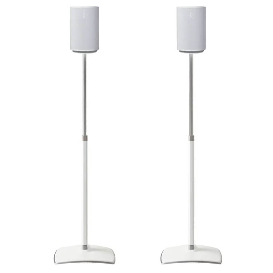 Sanus Floor Stand Adjustable For Sonos Era 100 Pair White