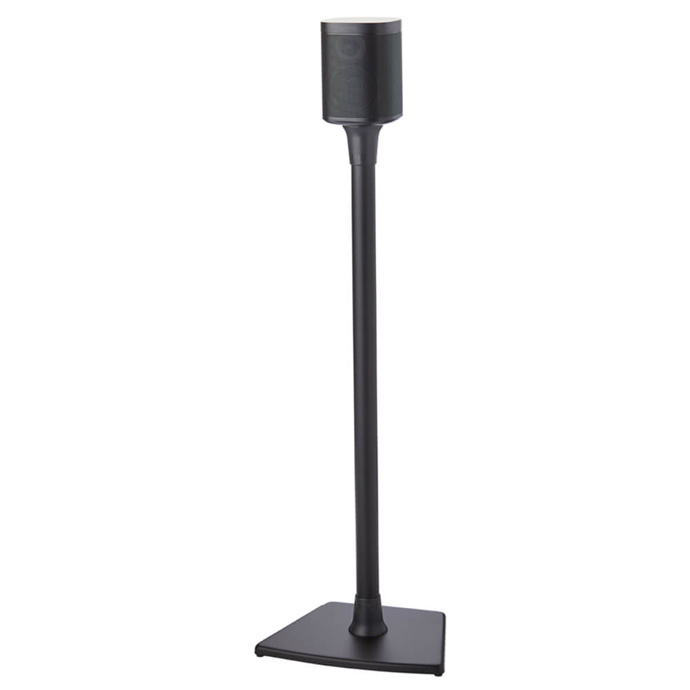 Sanus Floor Stand For Sonos One Sl Play:1 Play:3 Single Black