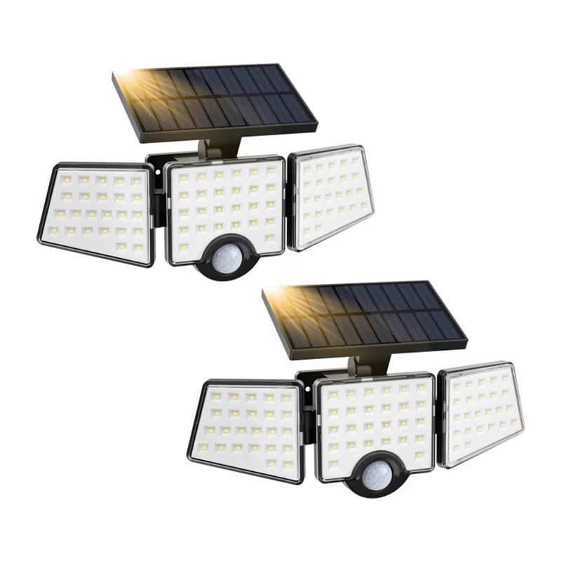 LEPRO 640003-DW-a-2 Solar Street Light med Motion og Twilight Sensorer (2-pakke)