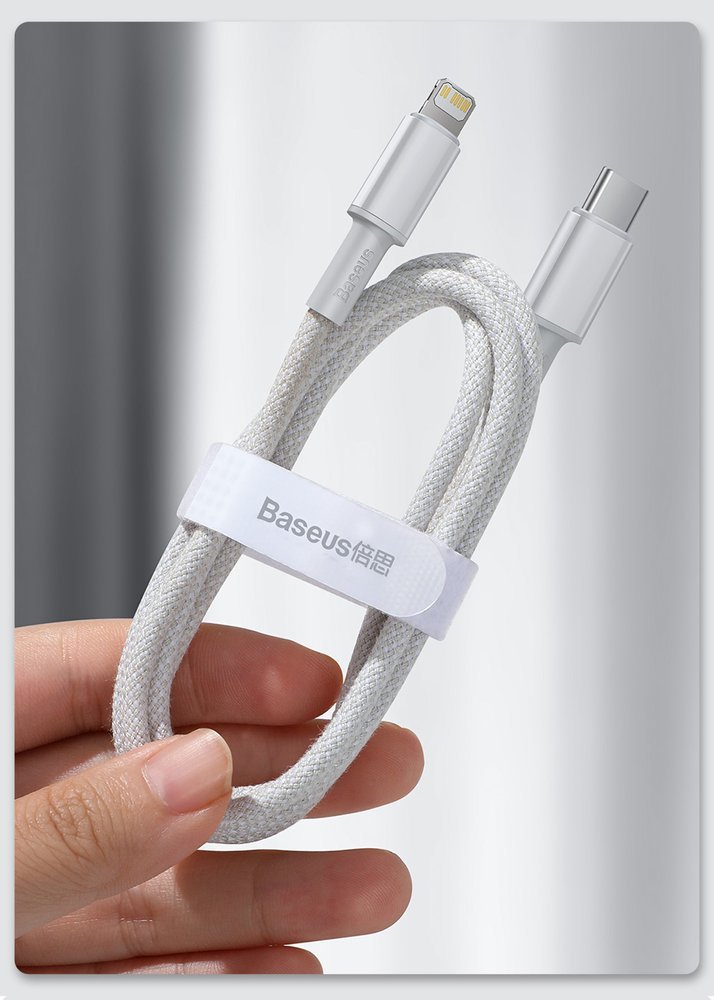 Baseus CATLGD-A01 Lightning - USB-C PD 20W 480Mb/s 2m cable - black