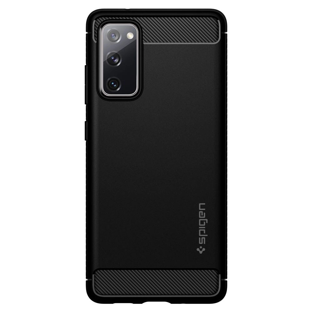 Spigen Rugged Armor Case til Samsung Galaxy S20 FE - Matte sort