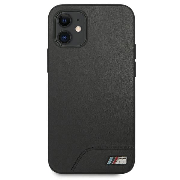 Etui BMW BMHCP12SMHOLBK iPhone 12 mini 5,4" sort/sort hardcase M Collection Smooth PU