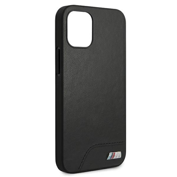 Etui BMW BMHCP12SMHOLBK iPhone 12 mini 5,4" sort/sort hardcase M Collection Smooth PU