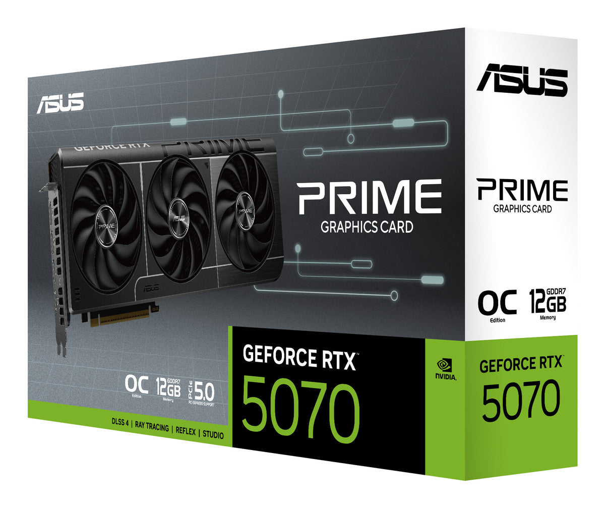 ASUS Prime -RTX5070-O12G NVIDIA GeForce RTX 5070 12 GB GDDR7