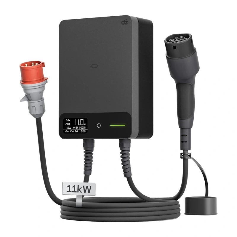 Wallbox dé 11kW med 10m kabel
