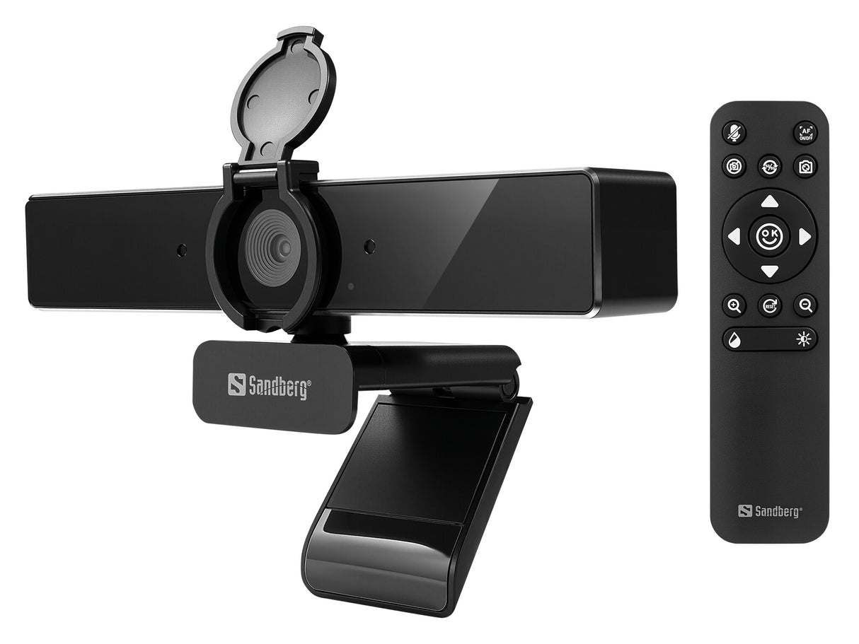 Sandberg 134-45 webcam 8 MP 3840 x 2160 pixel USB Sort