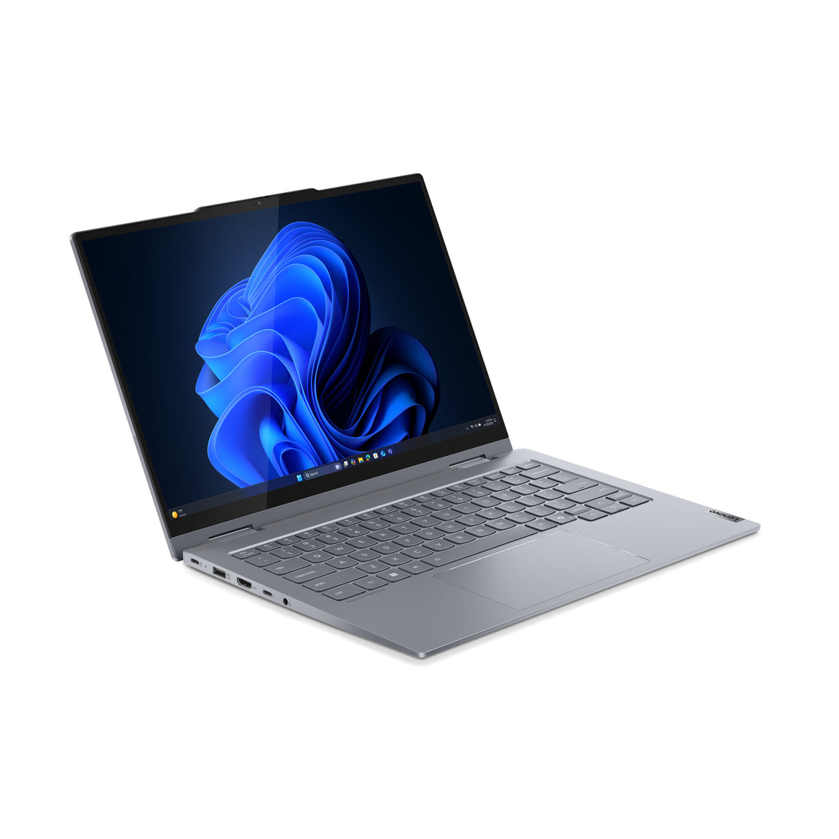 Lenovo ThinkBook 14 2-in-1 G5 IAU Intel Core Ultra 5 225U Hybrid (2-i-1) 35,6 cm (14") Berøringsskærm WUXGA 16 GB DDR5-SDRAM 512 GB SSD Wi-Fi 6E (802.11ax) Windows 11 Pro US International Grå