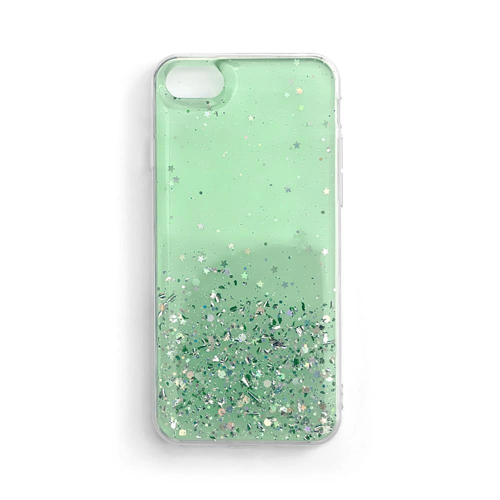 Wozinsky Star Glitter Shining Cover til Xiaomi Mi 10T Lite grøn
