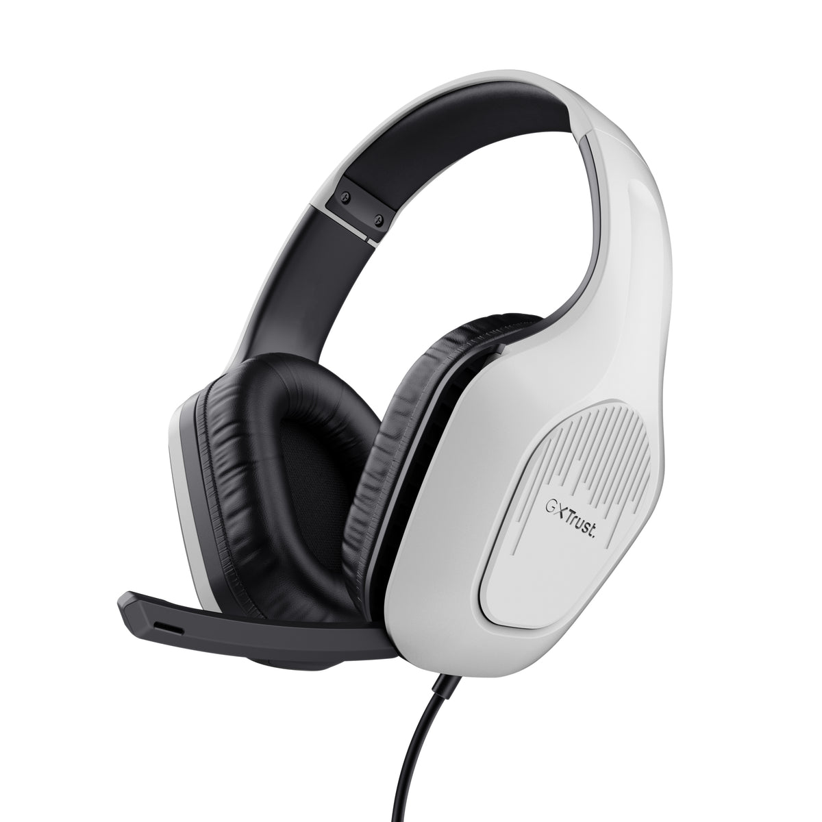 Trust GXT415W Zirox 302373 headset hvid