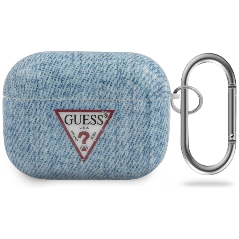 Guess GUACAPTPUJULLB AirPods Pro cover blå/lysblå Jeans Collection