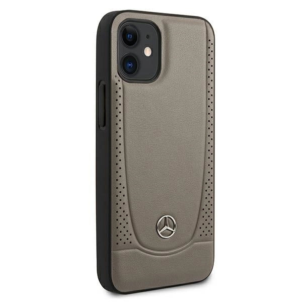 Mercedes MEHCP12SARMBR iPhone 12 mini 5,4" brązowy/brown hardcase Urban Line