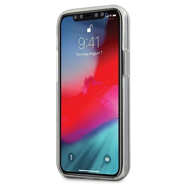 Mercedes MEHCP12SCLGBL iPhone 12 mini 5,4" Niebieski/blå hardcase Transparent Line