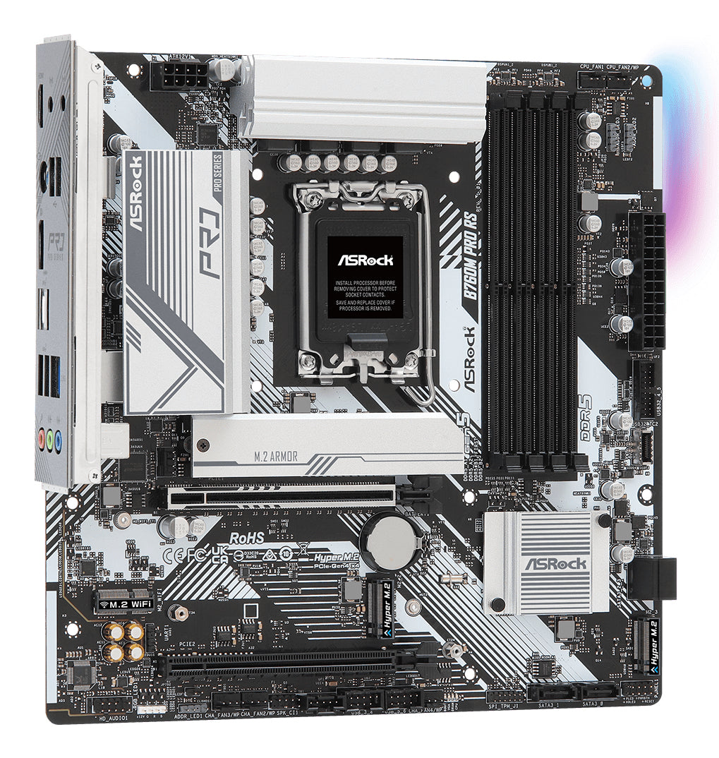 ASRock - B760M Pro RS, mATX DDR5 LGA1700
