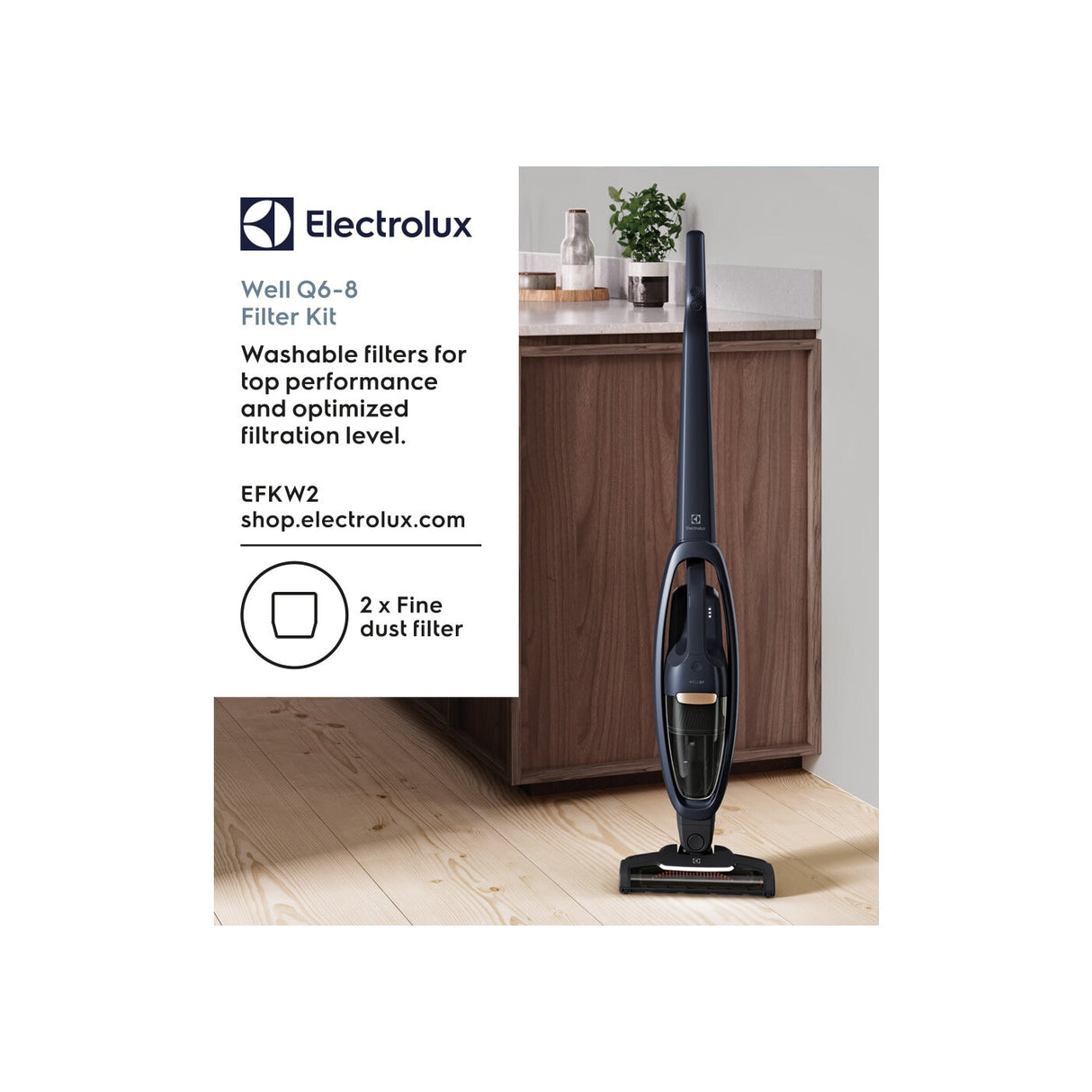 Electrolux EFKW2 Filter Stick vakuum