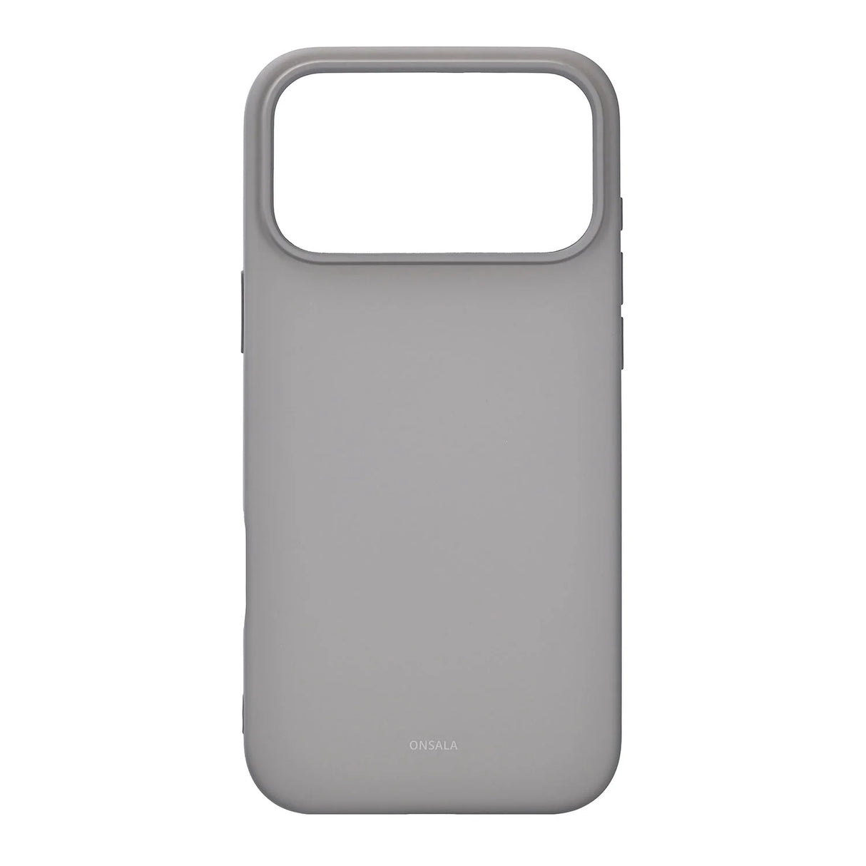 Mobilcover med Silikone Feel Concrete - iPhone 17 Pro Max