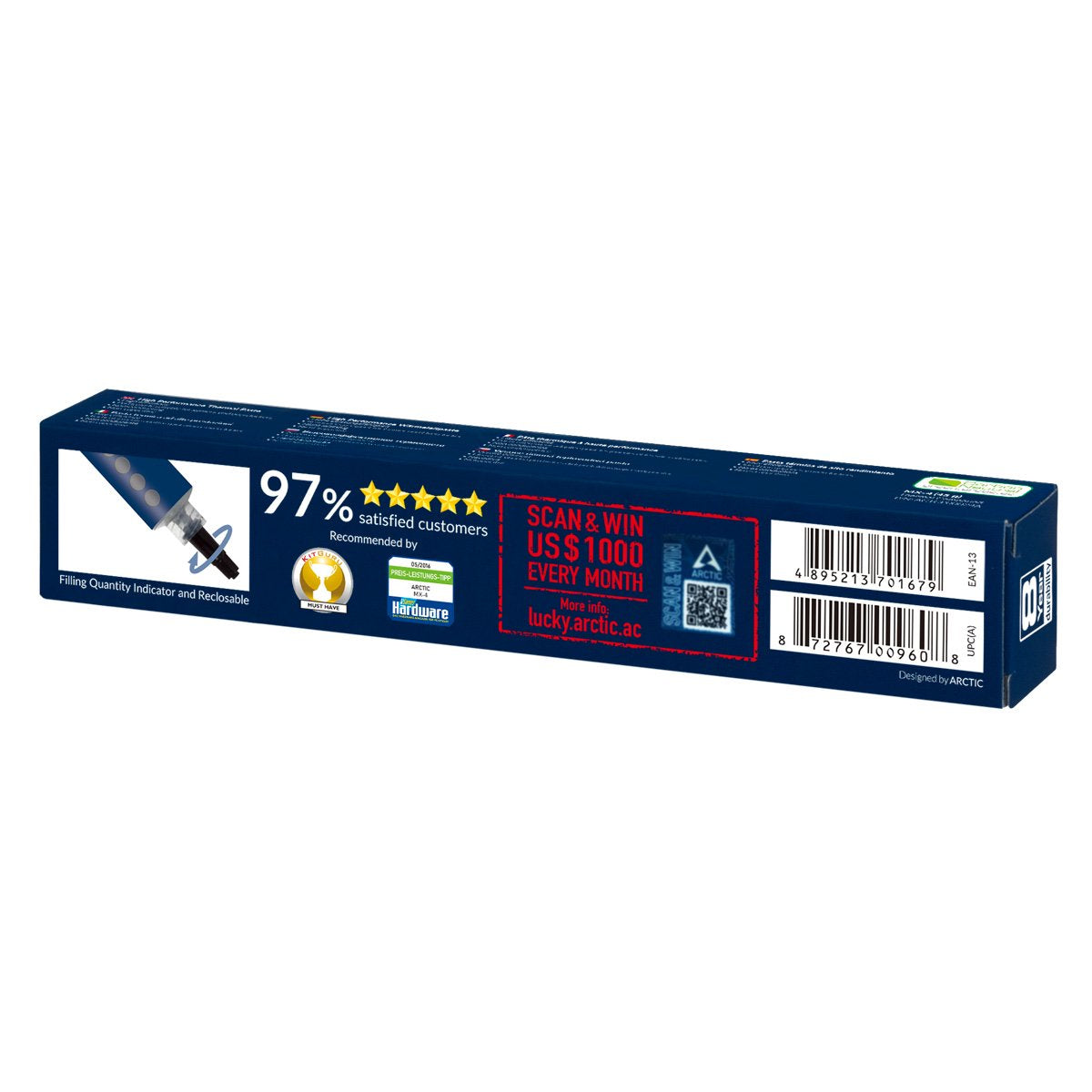 ARCTIC MX-4 Kølepasta 1-pack Blå 45 g