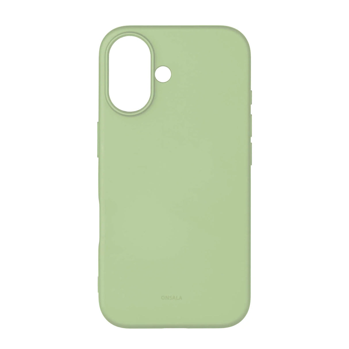 Mobilcover med Silikone Feel Lime - iPhone 16