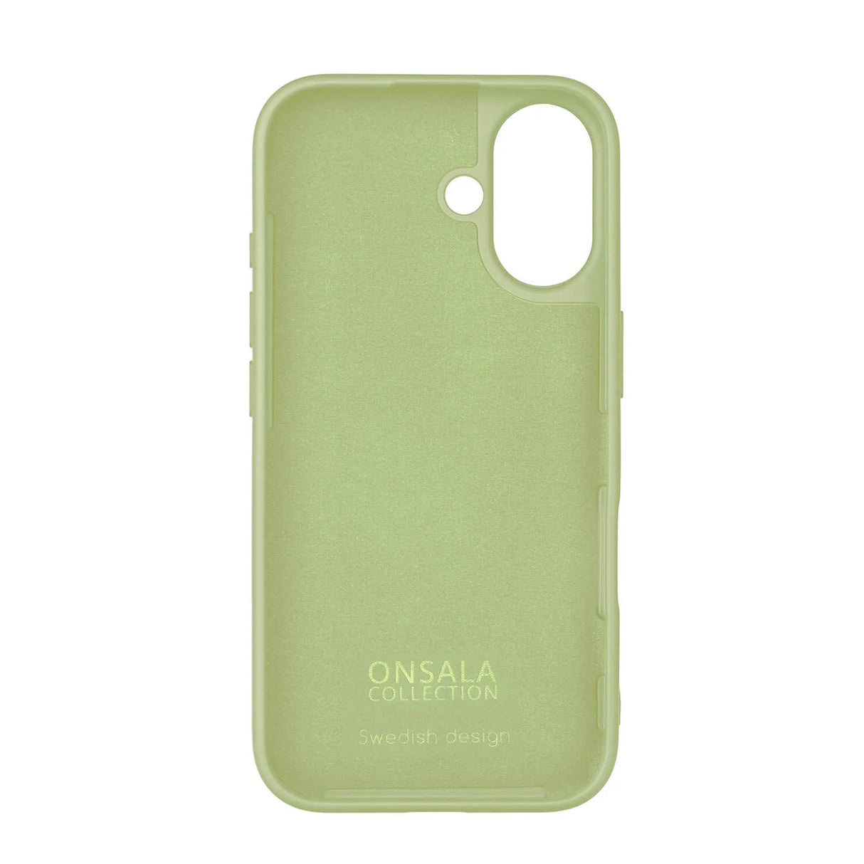 Mobilcover med Silikone Feel Lime - iPhone 16