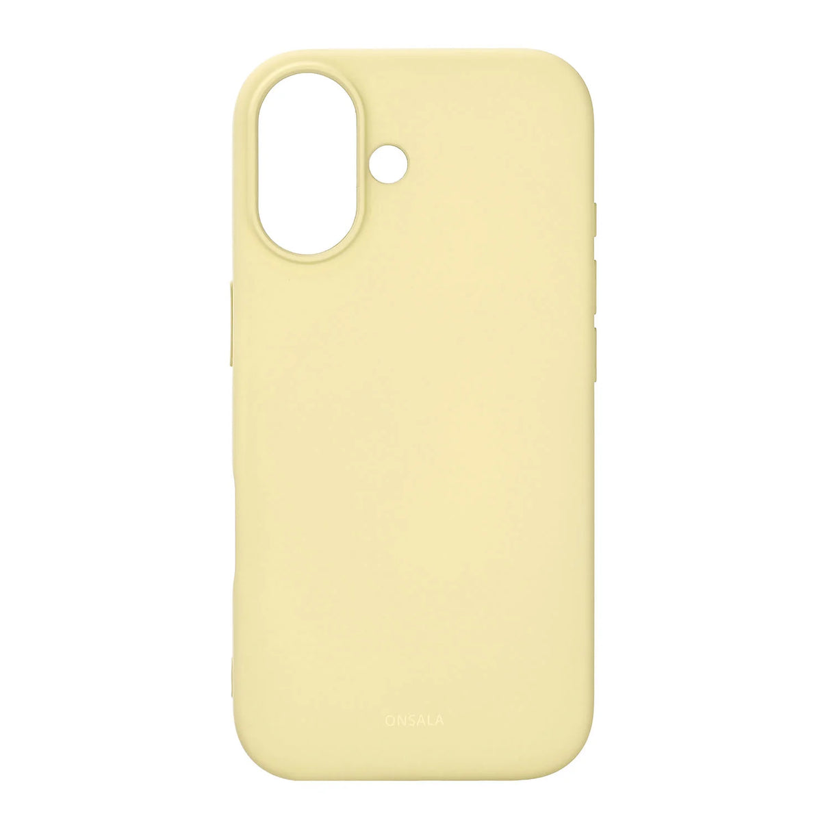 Mobilcover med Silikone Feel Lemon - iPhone 17