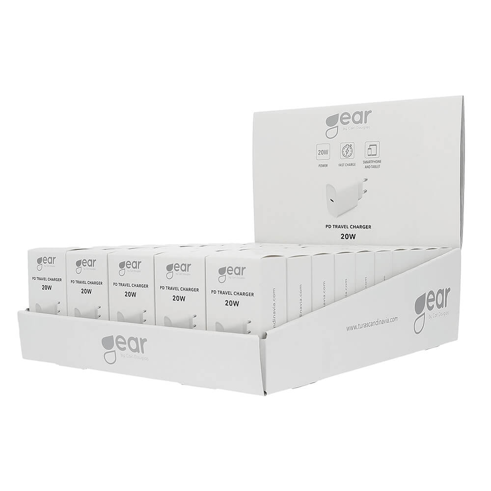 Gear Charger 220 V 1x Usb C Pd 20 W White