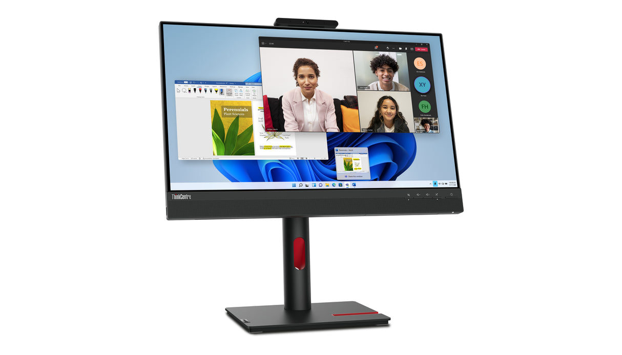 Lenovo ThinkCentre Tiny-In-One 24 Gen 5 LED display 60,5 cm (23.8") 1920 x 1080 pixel Fuld HD Sort