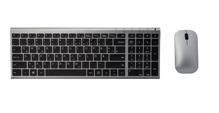 Medion Premium Trådløs Keyboard og Mus 2.4 GHz