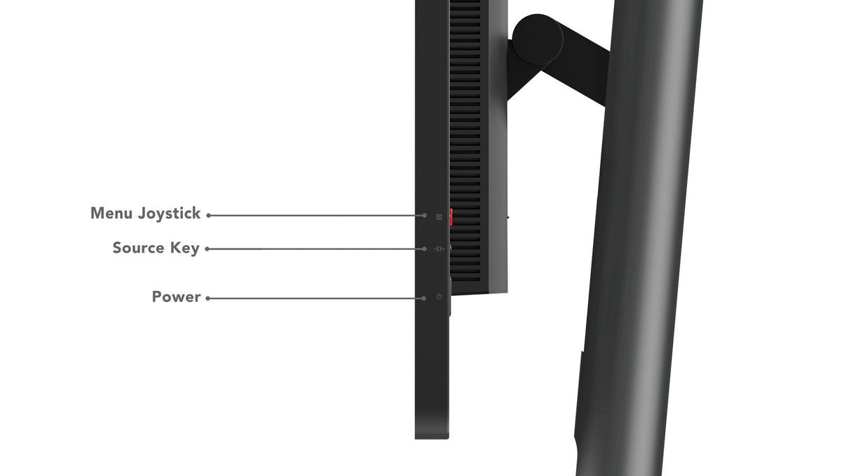 Lenovo ThinkVision P27h-30 computerskærm 68,6 cm (27") 2560 x 1440 pixel Quad HD LCD Sort