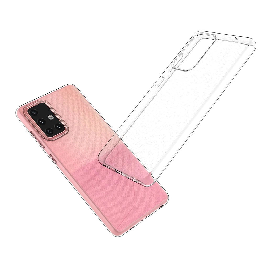Ultra Clear 0,5 mm Case Gel TPU Cover til Samsung Galaxy A72 4G gennemsigtig