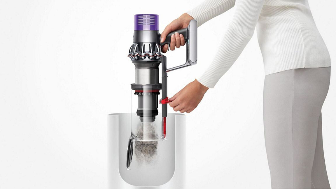 Dyson V10 Submarine 2-i-1 stangstøvsuger Batteri Tør&våd Poseløs 0,76 L Kobberfarve, Grå