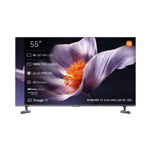 Xiaomi TV S Pro MINI LED 55' UHD 2026 sort EU ELA6300EU