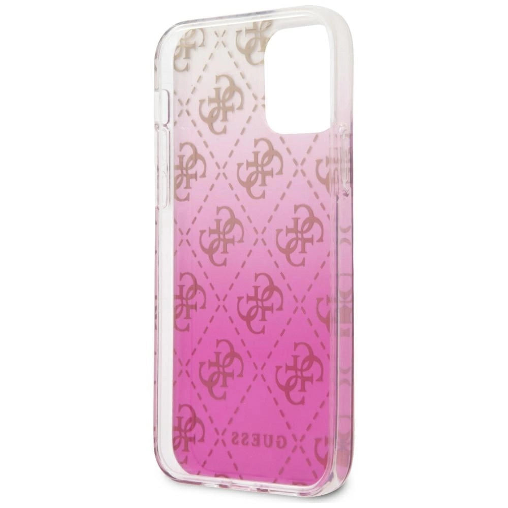Guess GUHCP12SPCU4GGPI iPhone 12 mini 5.4" pink/pink hardcase 4G Gradient