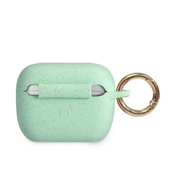 Guess GUACAPSILGLGN AirPods Pro cover grøn/grøn silikon Glitter