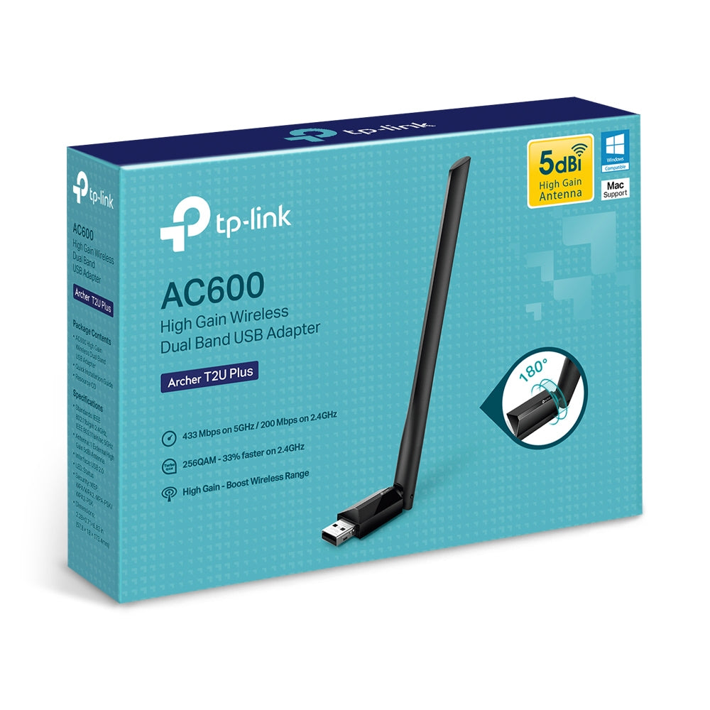 TP-Link Archer T2U Plus Intern WLAN 600 Mbit/s